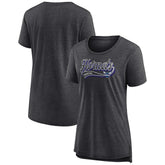 Charlotte Hornets Women's League Leader Tri-Blend T-Shirt - Heather Charcoal outlet
