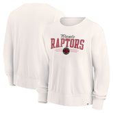 Toronto Raptors Women's Close the Game Pullover Sweatshirt - Cream cheap