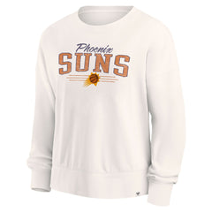Phoenix Suns Women's Close the Game Pullover Sweatshirt - Cream discount