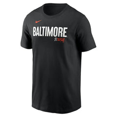 Ryan Mountcastle Baltimore Orioles City Connect Fuse Name & Number T-Shirt Black