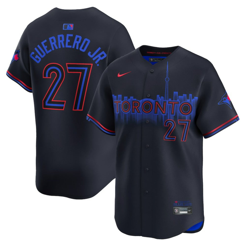 Vladimir Guerrero Jr. Toronto Blue Jays 2024 City Connect Limited Player Jersey Black