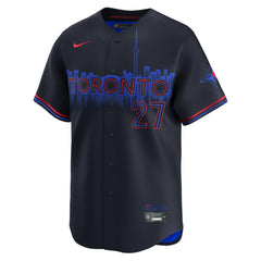 Vladimir Guerrero Jr. Toronto Blue Jays 2024 City Connect Limited Player Jersey Black