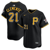 Roberto Clemente Pittsburgh Pirates Alternate Limited Jersey - Black