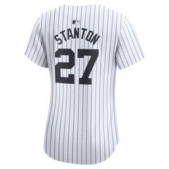 Giancarlo Stanton New York Yankees Women's Home Limited Player Jersey White