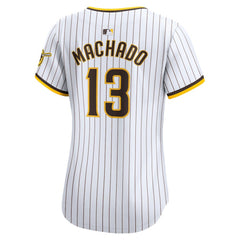 Manny Machado San Diego Padres Women's Home Limited Player Jersey White