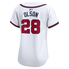 Matt Olson Atlanta Braves Women's Home Limited Player Jersey White