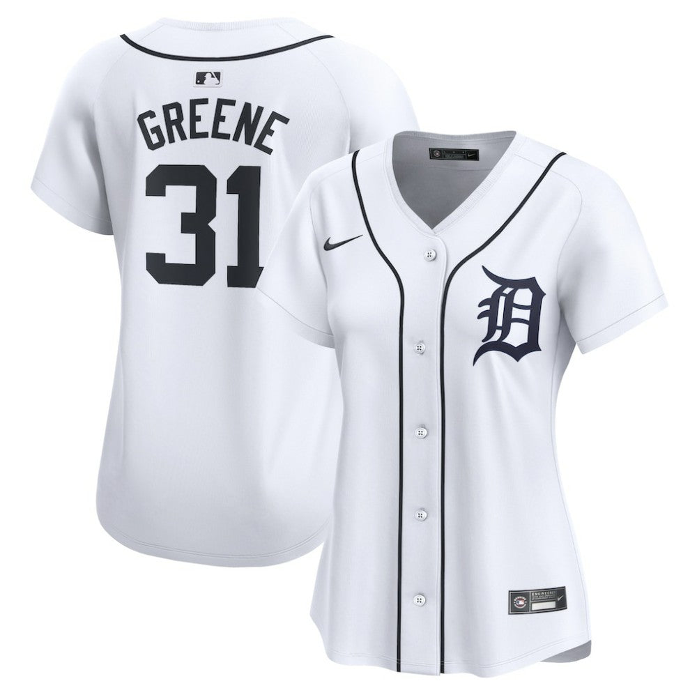 Riley Greene Detroit Tigers Women's Home Limited Player Jersey White