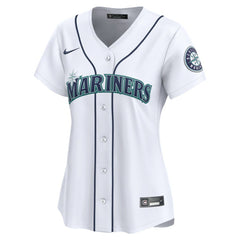 Julio Rodríguez Seattle Mariners Women's Home Limited Player Jersey White