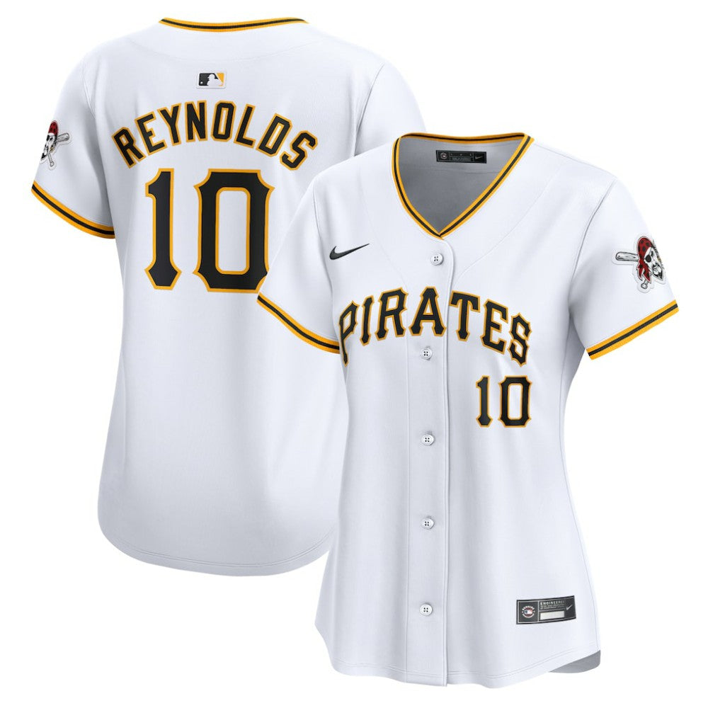 Bryan Reynolds Pittsburgh Pirates Women's Home Limited Player Jersey White