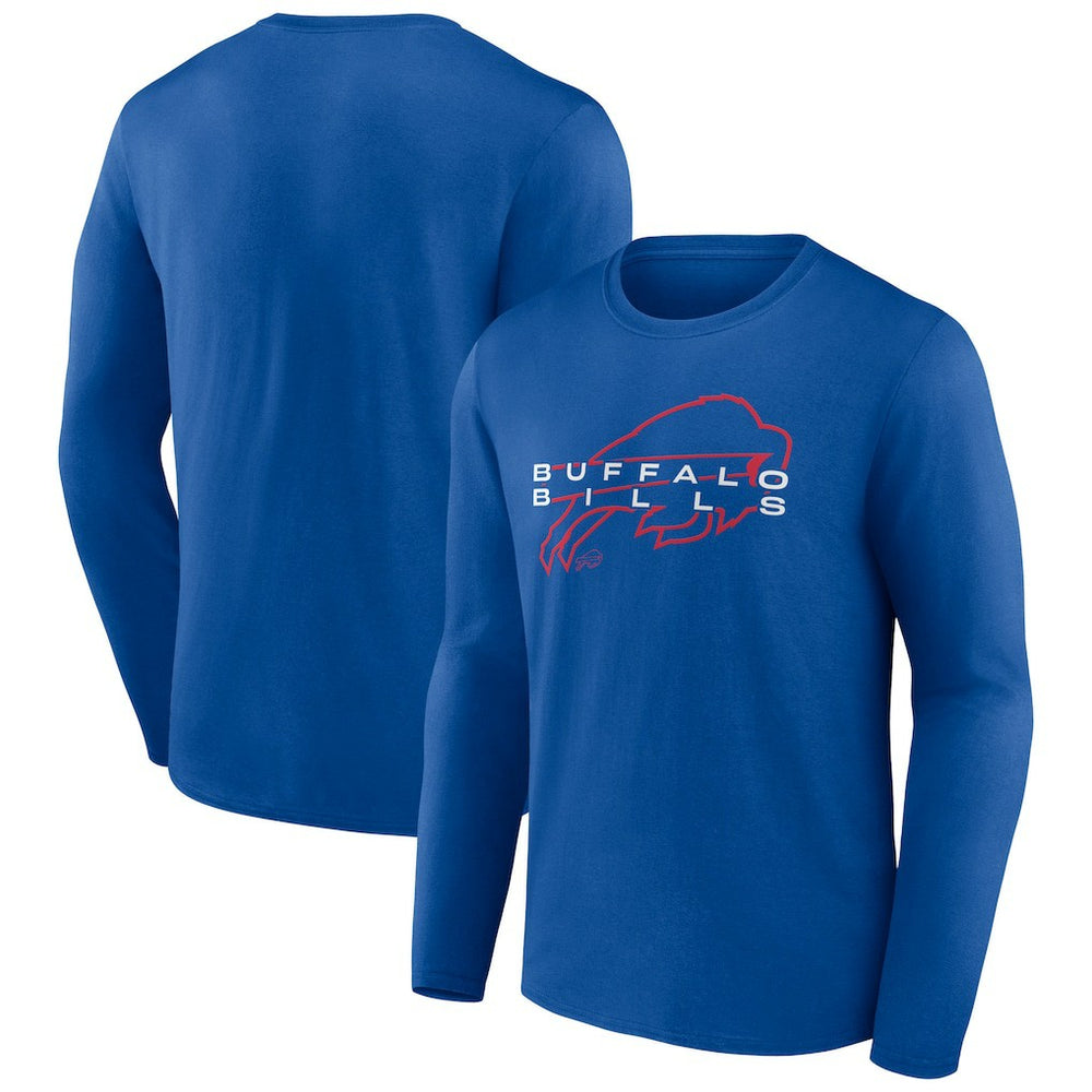 Buffalo Bills Advance to Victory Long Sleeve T-Shirt - Royal for sale