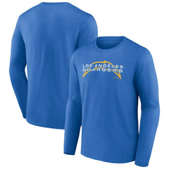 Los Angeles Chargers Advance to Victory Long Sleeve T-Shirt - Powder Blue on sale