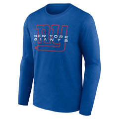 New York Giants Advance to Victory Long Sleeve T-Shirt - Royal cheap