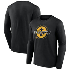Pittsburgh Steelers Advance to Victory Long Sleeve T-Shirt - Black discount