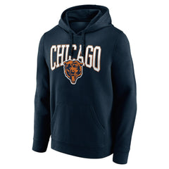 Chicago Bears Gridiron Classics Campus Standard Pullover Hoodie - Navy sale