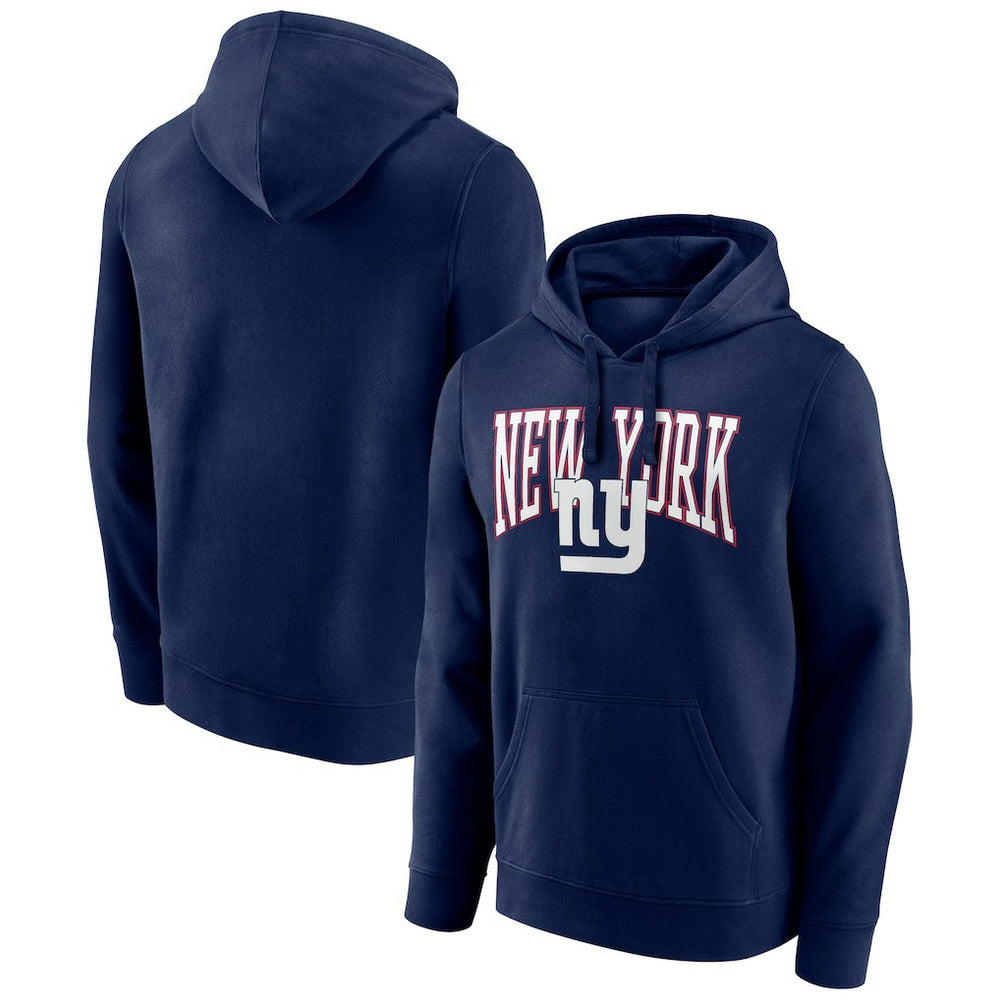 New York Giants Gridiron Classics Campus Standard Pullover Hoodie - Navy outlet