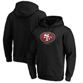 San Francisco 49ers Team Lockup Pullover Hoodie - Black cheap