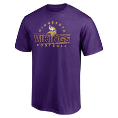 Minnesota Vikings Dual Threat T-Shirt - Purple cheap
