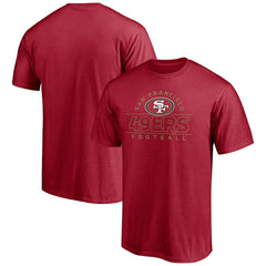 San Francisco 49ers Dual Threat T-Shirt - Scarlet sale