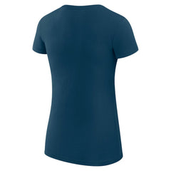 Tampa Bay Rays G-III 4Her by Carl Banks Women's Super-Slim Fit Lightweight Heart Graphic T-Shirt Navy