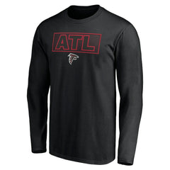 Atlanta Falcons Squad Throwbacks Long Sleeve T-Shirt - Black discount