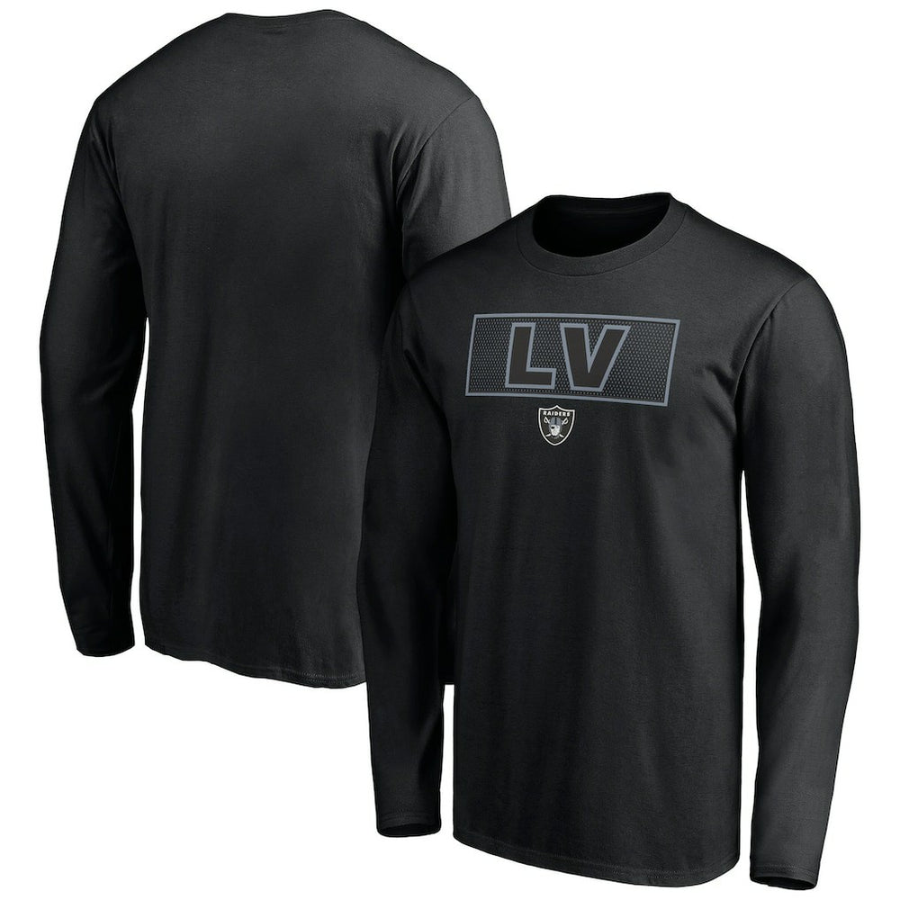 Las Vegas Raiders Squad Throwbacks Long Sleeve T-Shirt - Black online