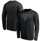 Las Vegas Raiders Squad Throwbacks Long Sleeve T-Shirt - Black online