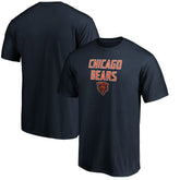 Chicago Bears Game Day Stack T-Shirt - Navy discount