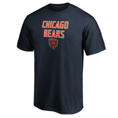 Chicago Bears Game Day Stack T-Shirt - Navy discount