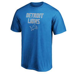 Detroit Lions Game Day Stack T-Shirt - Blue sale