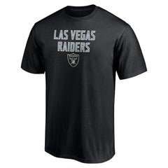 Las Vegas Raiders Game Day Stack T-Shirt - Black on sale