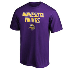 Minnesota Vikings Game Day Stack T-Shirt - Purple cheap