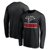 Atlanta Falcons Team Arch Knockout Long Sleeve T-Shirt - Black outlet
