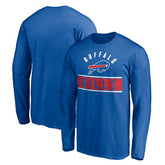 Buffalo Bills Team Arch Knockout Long Sleeve T-Shirt - Royal cheap