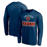 Chicago Bears Team Arch Knockout Long Sleeve T-Shirt - Navy cheap