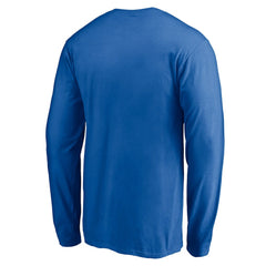 New York Giants Team Arch Knockout Long Sleeve T-Shirt - Royal for sale