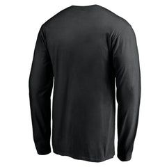 Vegas Golden Knights Team Arch Knockout Long Sleeve T-Shirt - Black T-shirts