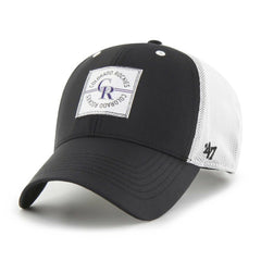 Colorado Rockies Disburse MVP Trucker Adjustable Hat Black