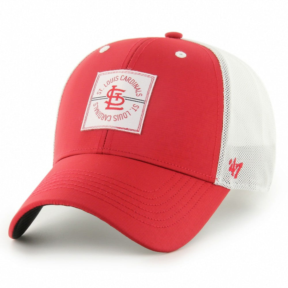 St. Louis Cardinals Disburse MVP Trucker Adjustable Hat Red