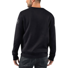 Philadelphia Flyers Starter x NHL Black Ice Cross Check Pullover Sweatshirt - Black Sweatshirts