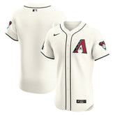 Arizona Diamondbacks Home Elite Patch Jersey White