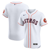 Houston Astros Home Vapor Premier Elite Patch Jersey White
