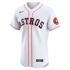 Houston Astros Home Vapor Premier Elite Patch Jersey White