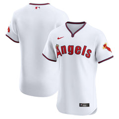 Los Angeles Angels Alternate Vapor Premier Elite Patch Jersey White
