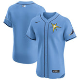 Tampa Bay Rays Alternate Vapor Premier Elite Patch Jersey Light Blue