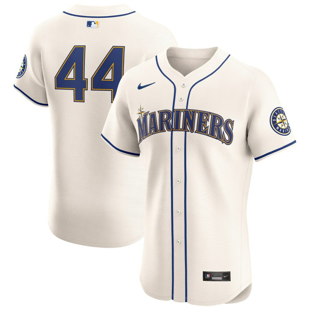 Julio Rodríguez Seattle Mariners Alternate Elite Player Jersey Cream