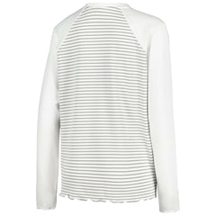 Cleveland Browns Antigua Women's Maverick Waffle Henley Long Sleeve T-Shirt - White outlet