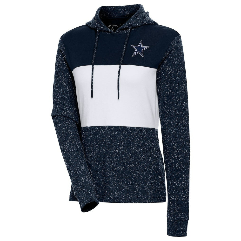 Dallas Cowboys Antigua Women's Wicket Pullover Hoodie - Navy for sale