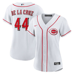 Elly De La Cruz Cincinnati Reds Women's Home Replica Jersey White