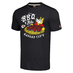 Kansas City Chiefs Homage Unisex NFL x Guy Fieri’s Flavortown Tri-Blend T-Shirt - Charcoal for sale