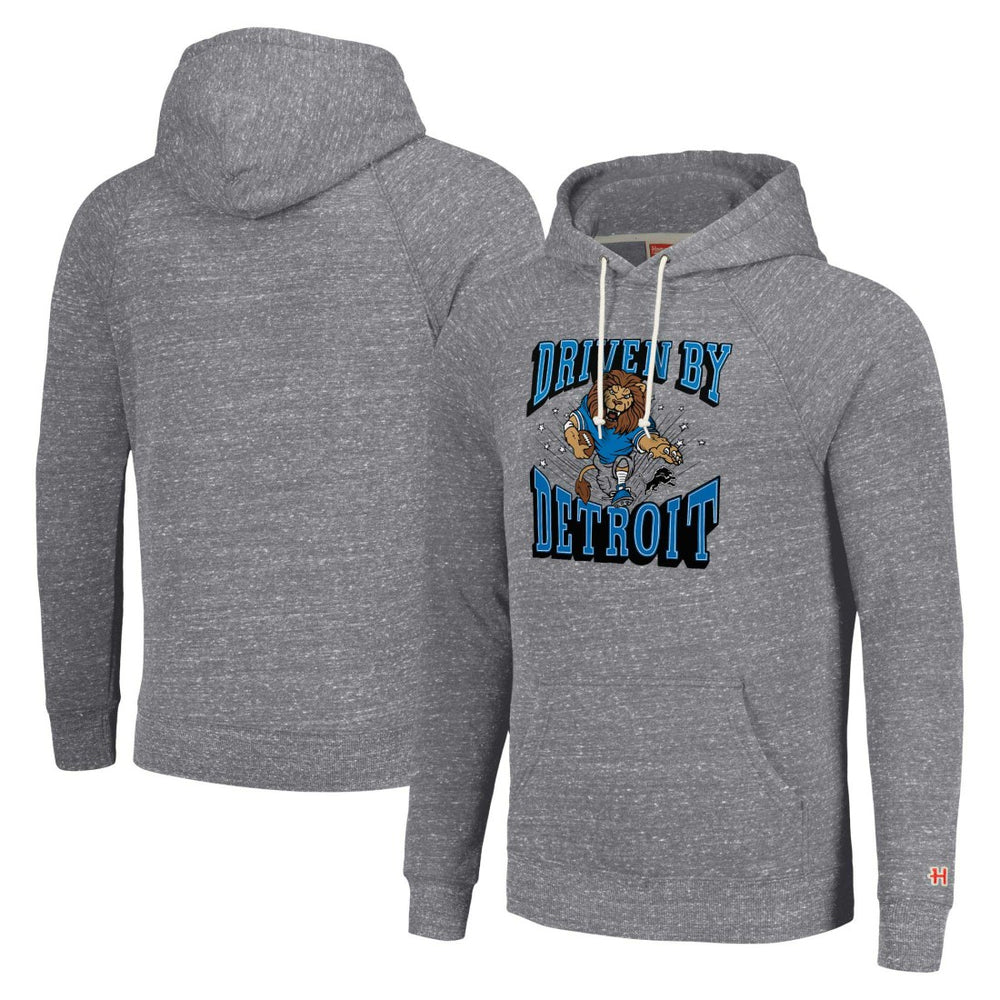 Detroit Lions Homage Unisex Hyperlocal Raglan Pullover Hoodie - Gray sale